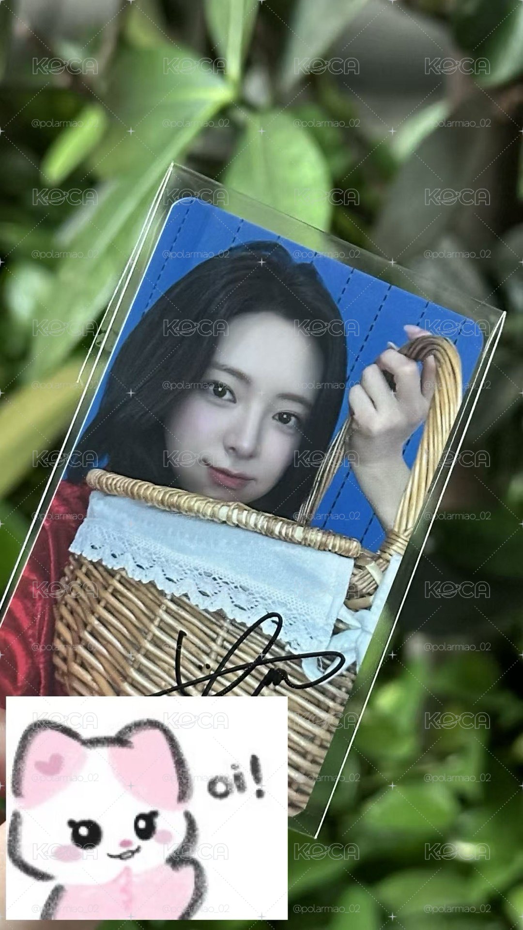 YUNA icecream ms台北 線下 親簽小卡