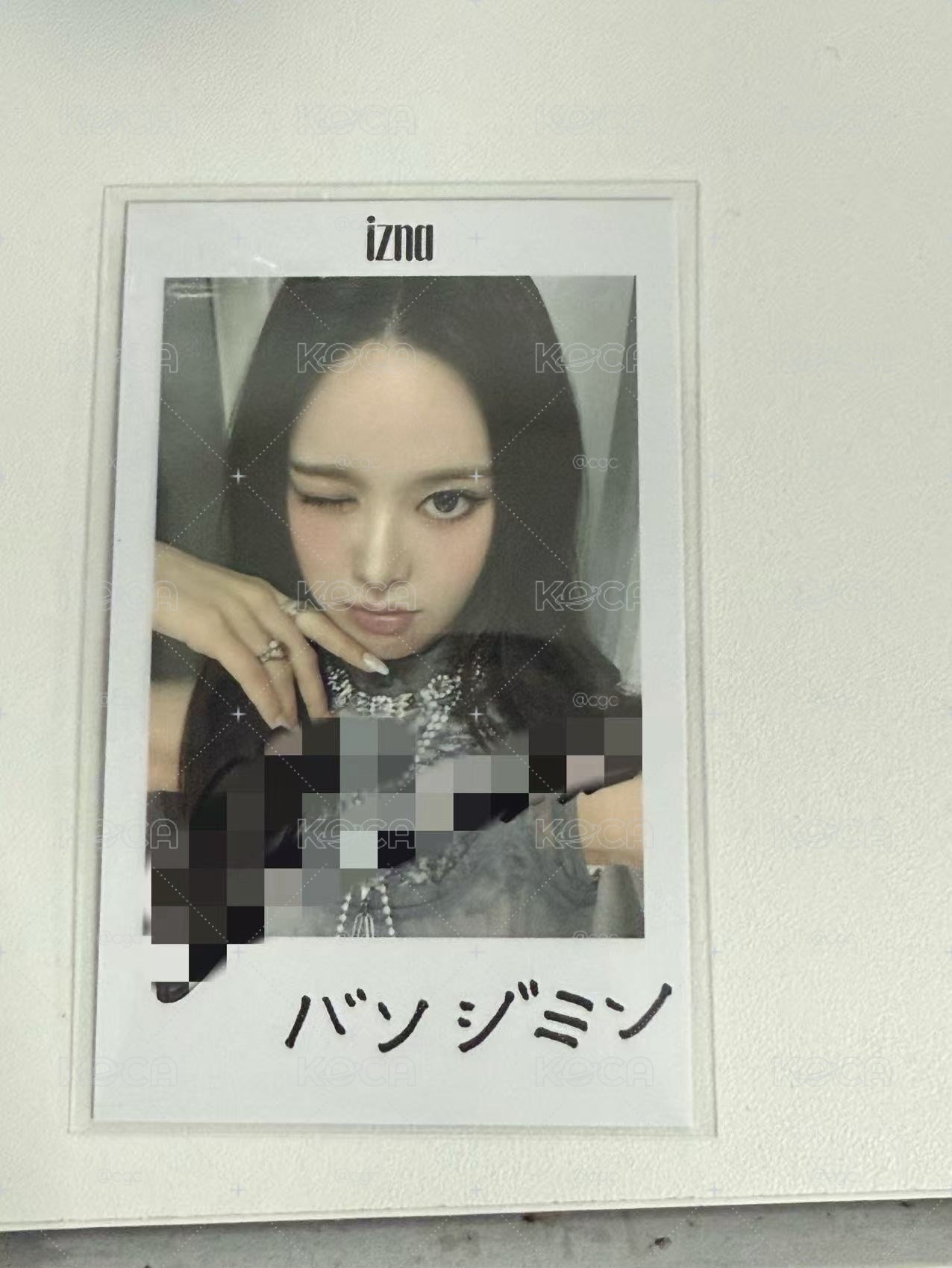 izna Jeemin 日本fc Day2 限定拍立得 親簽
