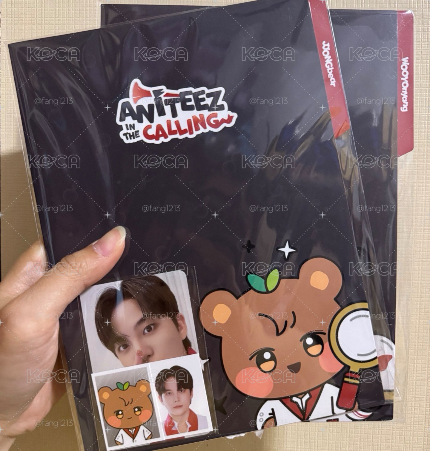 ANITEEZ IN THE CALLING 資料夾 CALLING PROFILE HOLDER SET