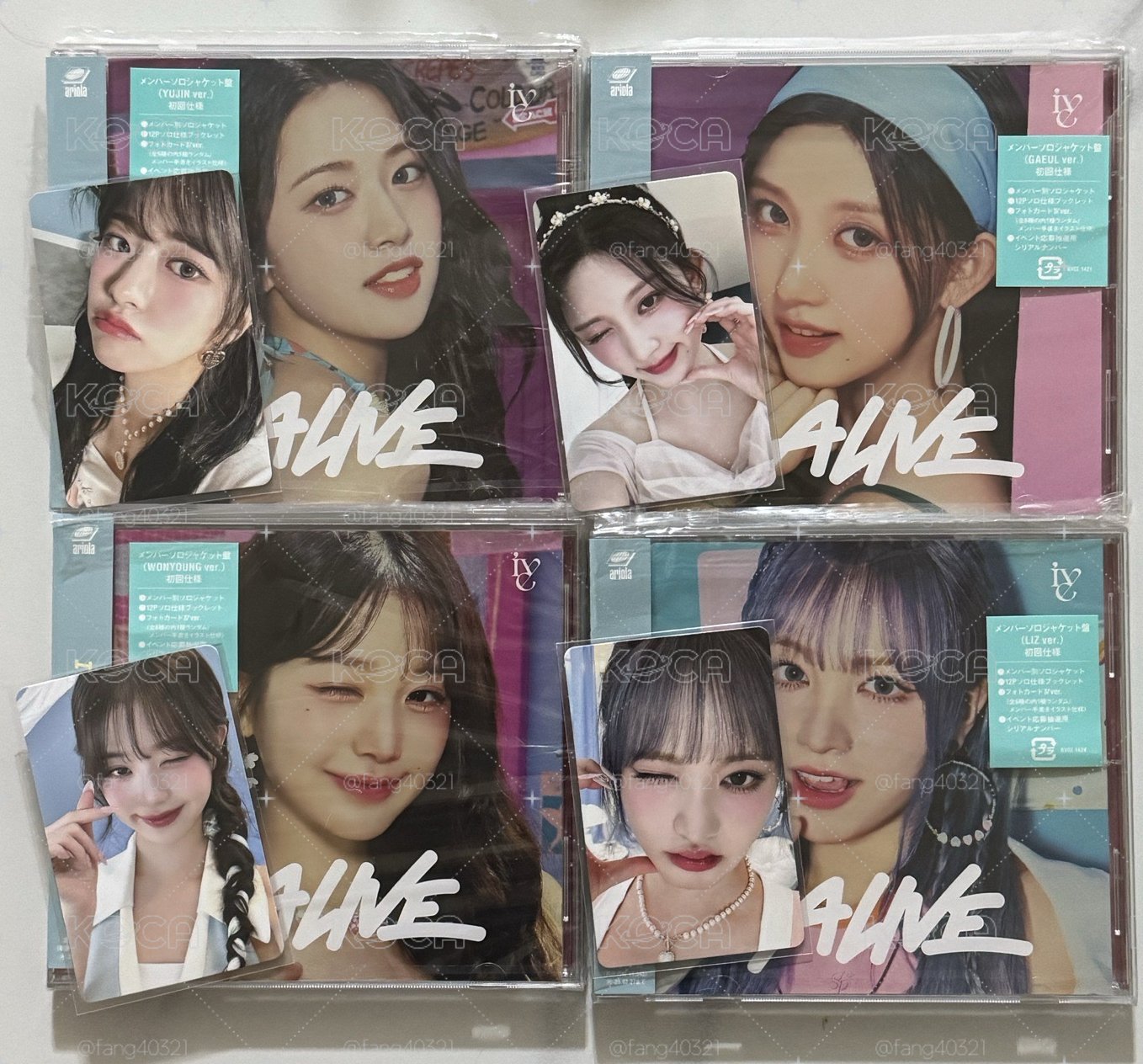ALIVE 單封含專卡