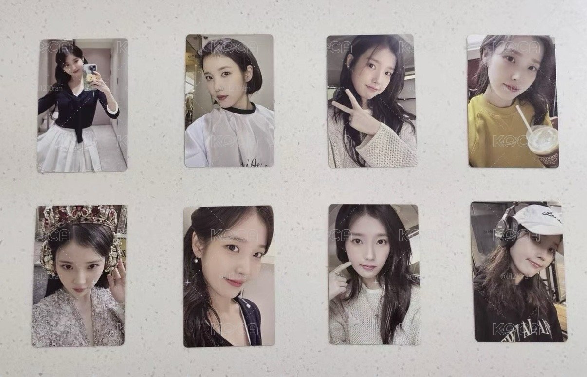 IU 24’ 安可演唱會 演唱會 DVD / CD 卡 一套八張