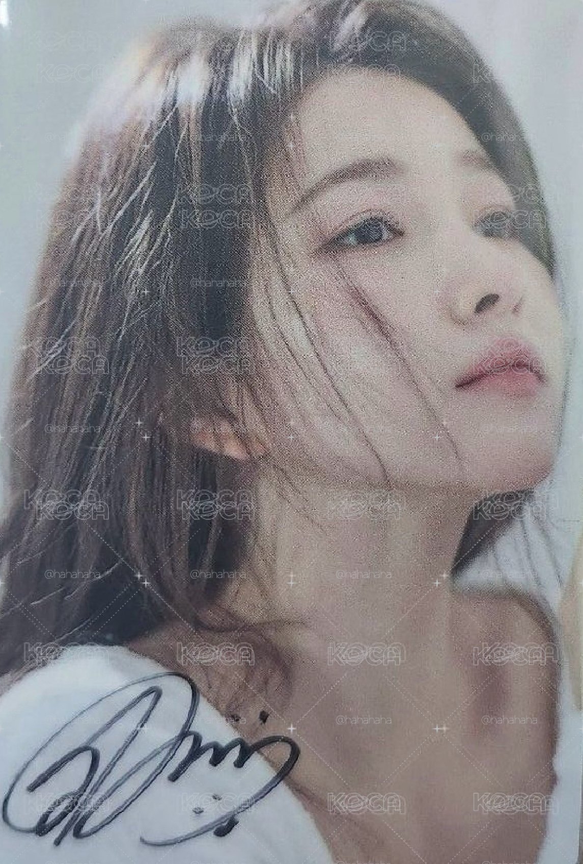 Gfriend Sowon親筆簽名小卡