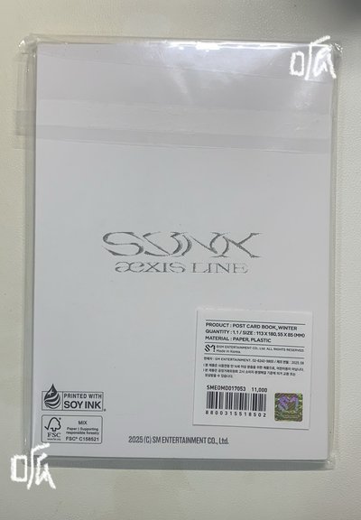 三巡 Winter 明信片 全新未拆封