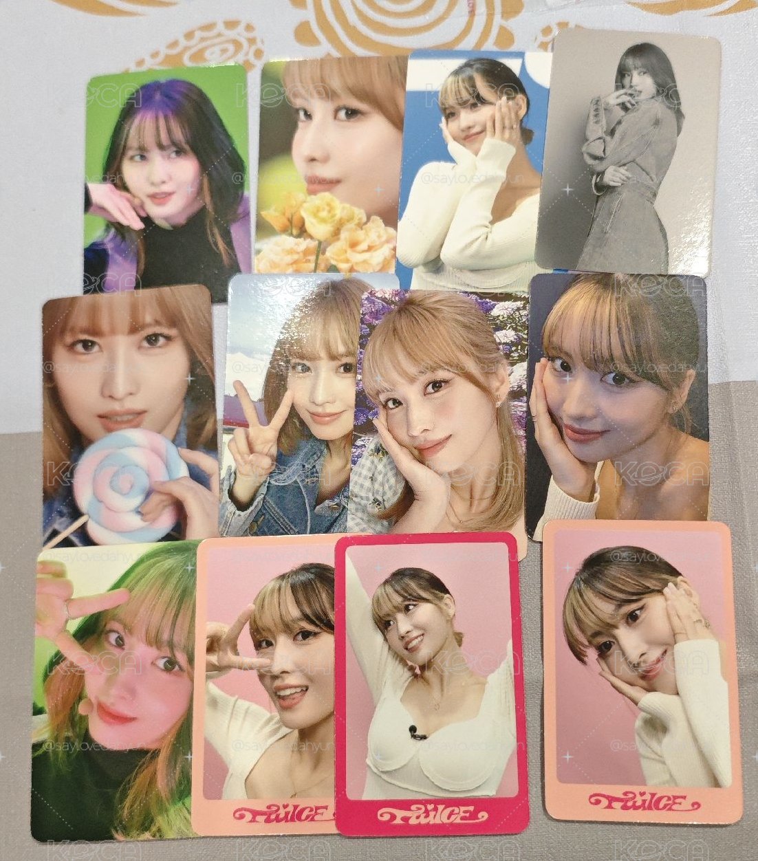 d社12張mo set