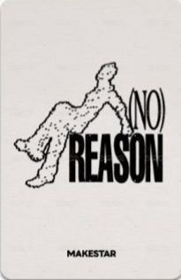 NO REASON ms fs 1.0 簽售卡  背面