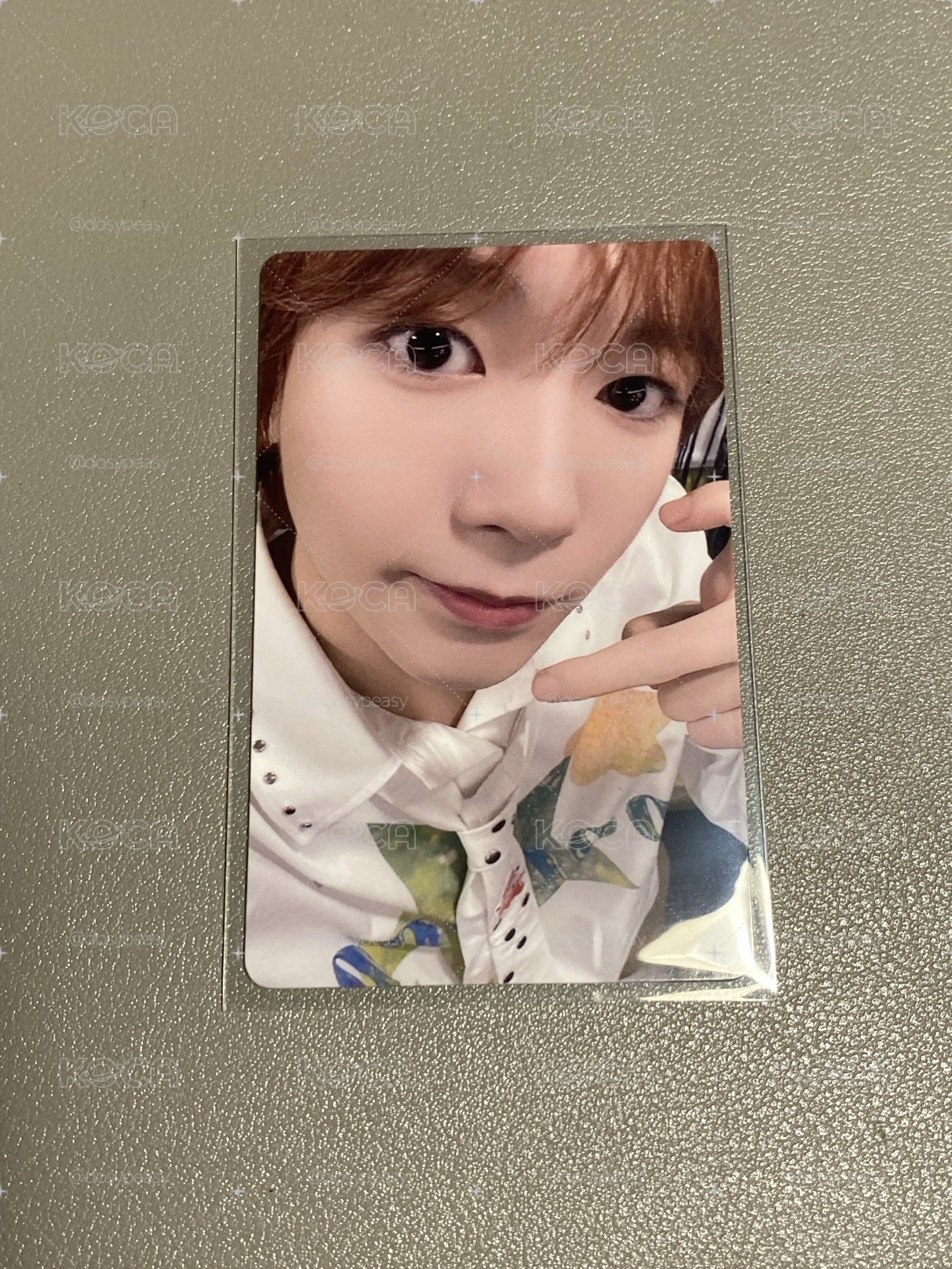 NCT WISH poppop kms 1.0 簽售卡  RYO