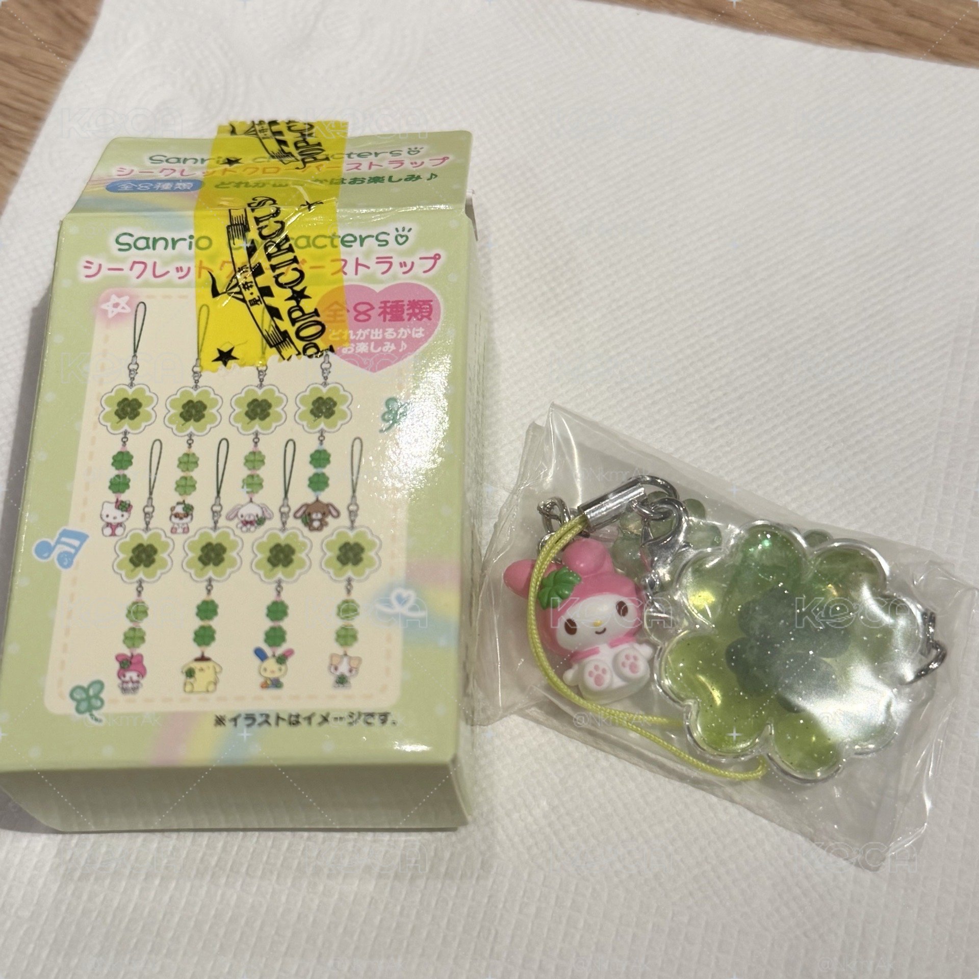 三麗鷗平成系列 幸運草吊飾 美樂蒂