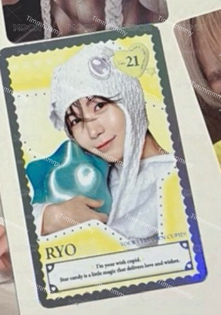 NCT WISH 快閃店卡包 隱藏版 RYO