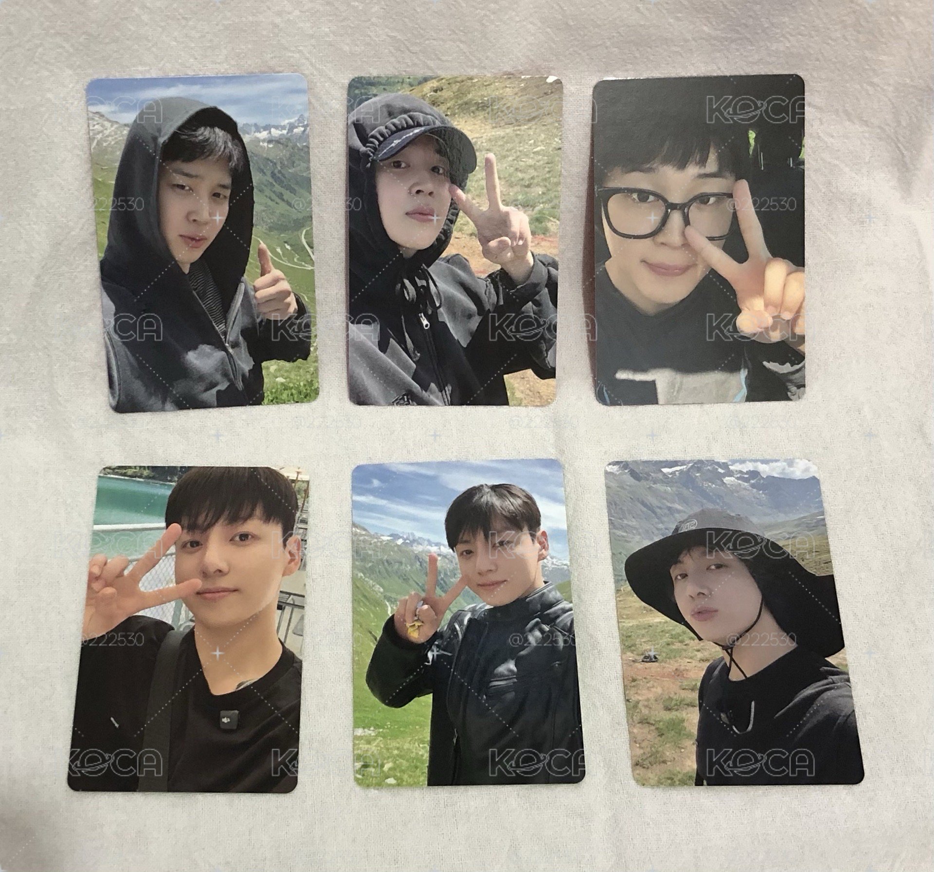 BTS 防彈少年團 Are you sure 2 國旻小卡組