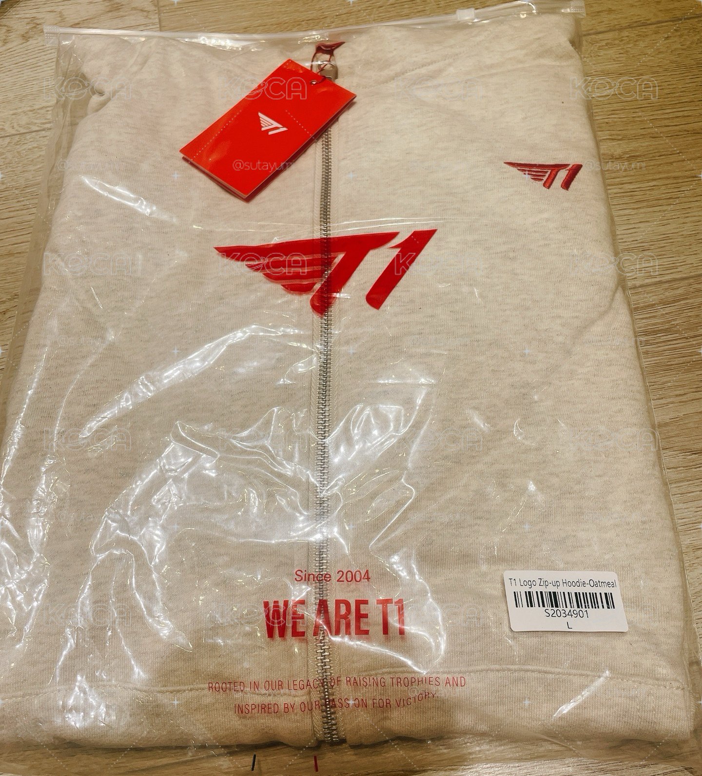 T1燕麥外套 L號