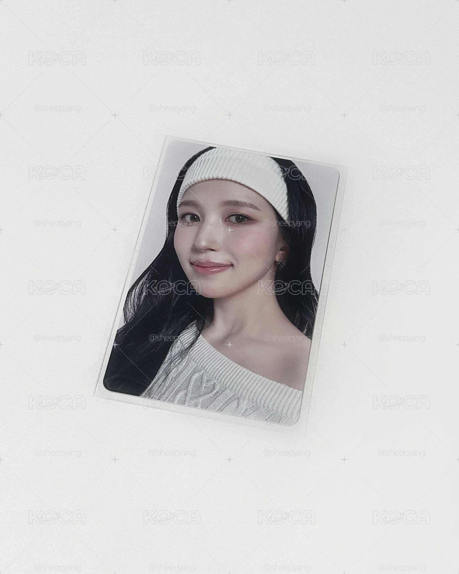 TWICE｜Mina 24蛋巡 滿額卡 髮帶