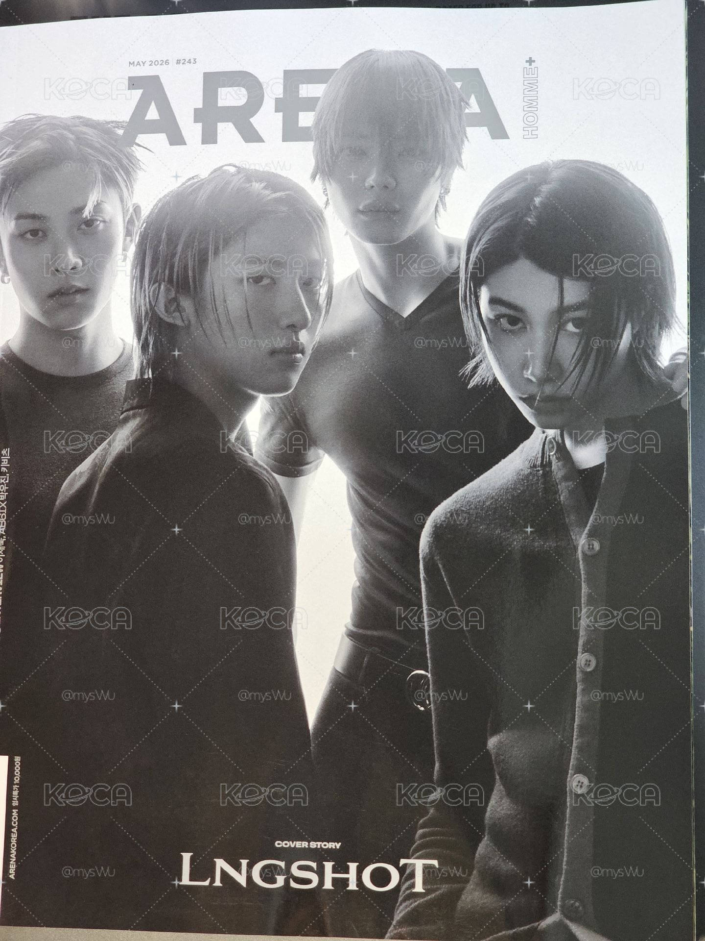 Arena Homme B版雜誌