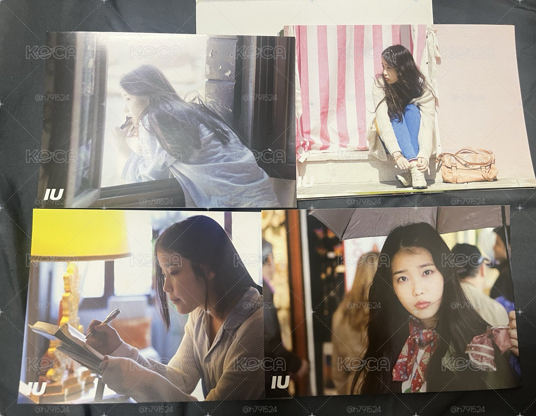 IU 李知恩 二十歲的春天 明信片