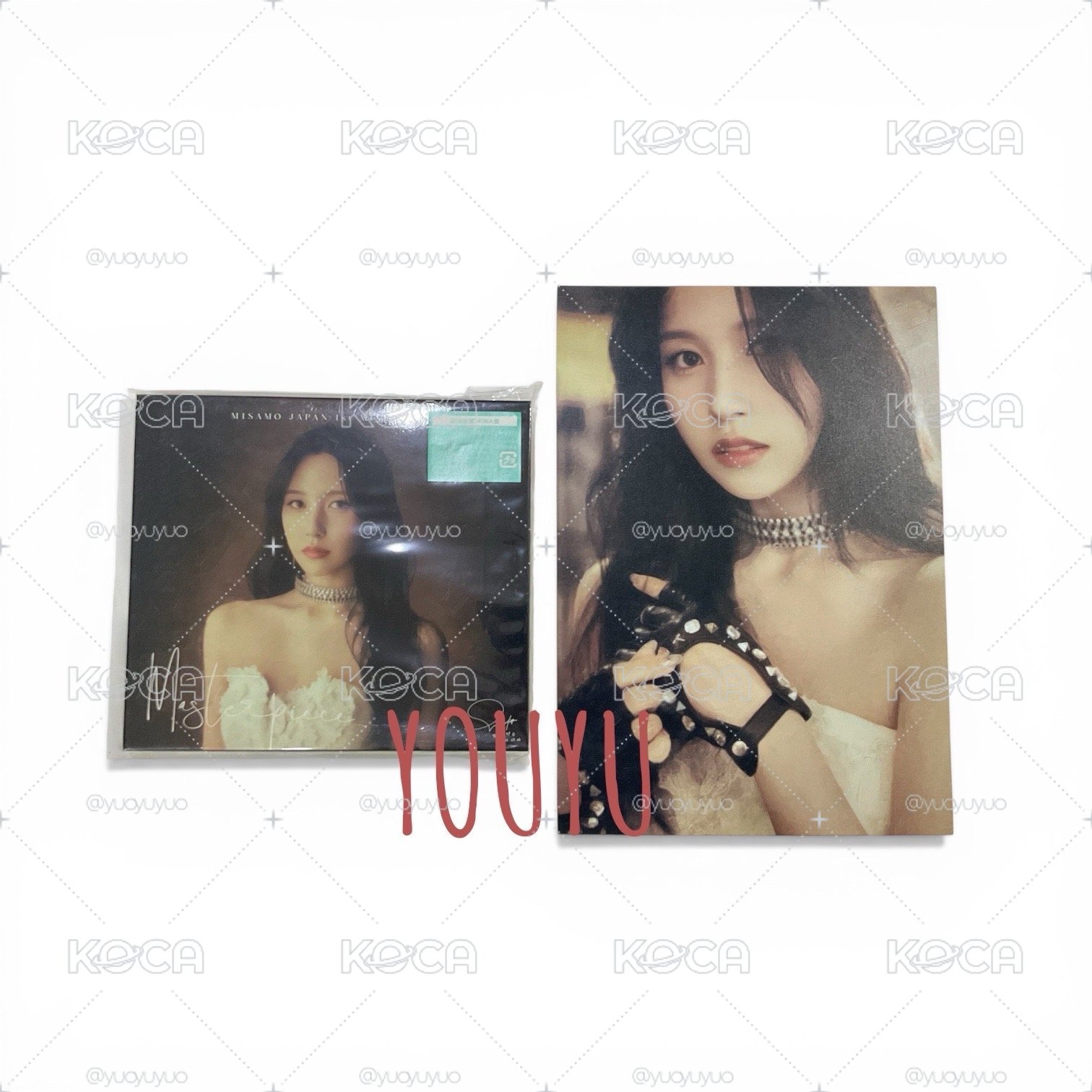 ✨現貨 MINA 迷一 初回限定Mina盤 + OnceJapan A5明信片特典（拆封過）全專 內容物齊全 無應募券