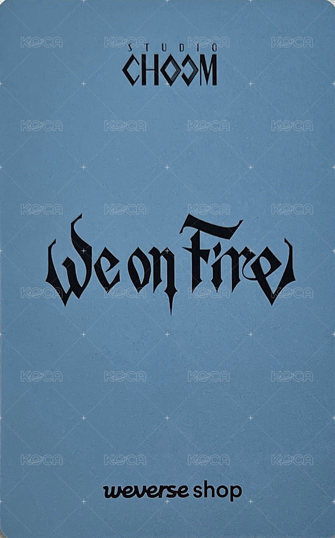WOF wvs GL 特典卡 STUDIO CHOOM～Unit ver. 背面