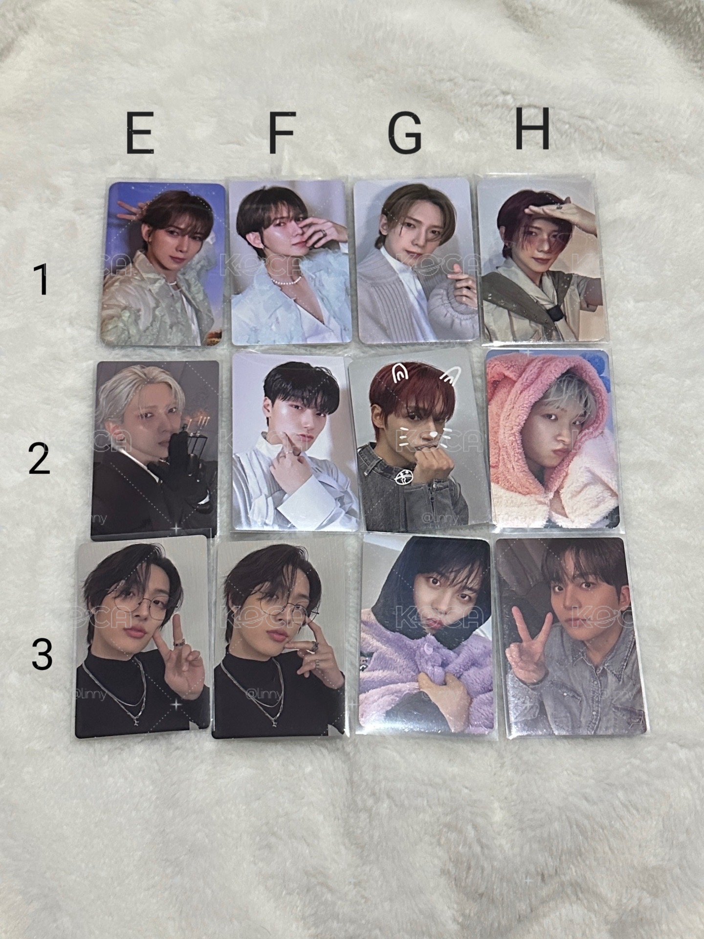 ATEEZ小卡區