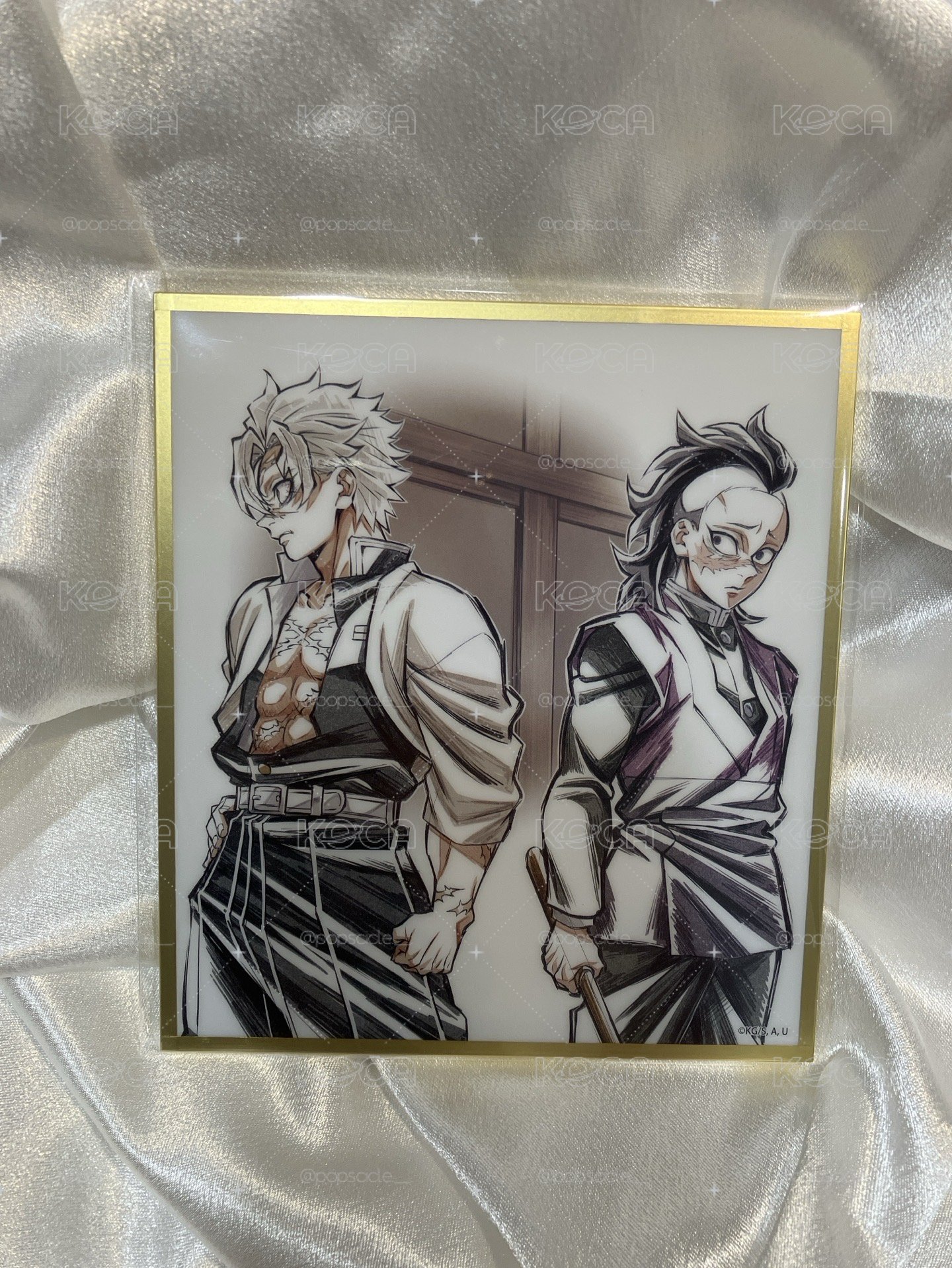 WEB抽賞 壓克力色紙