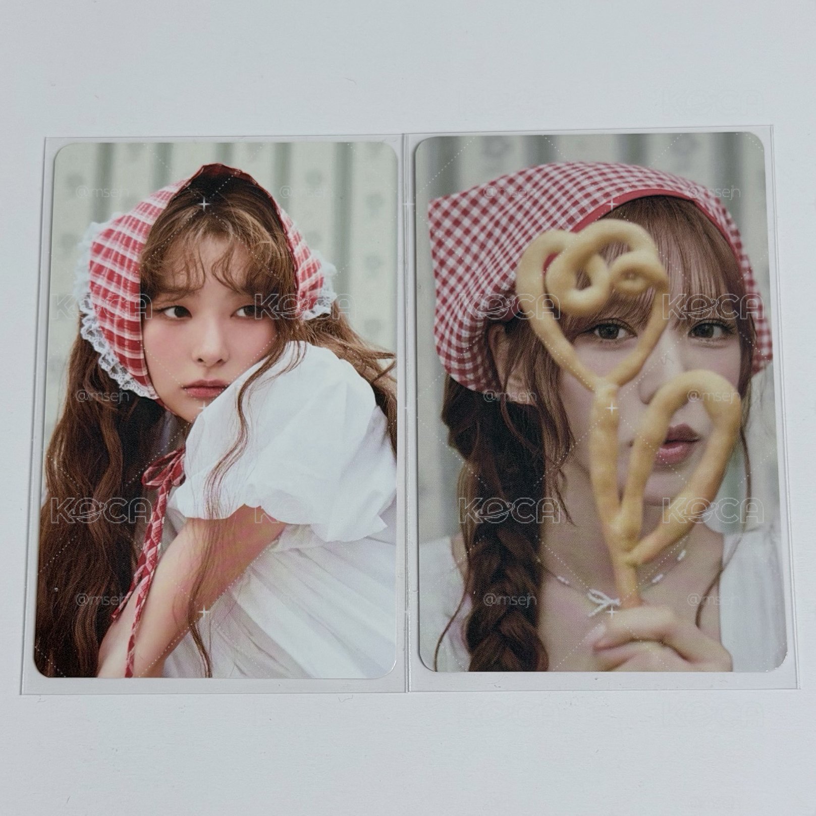 Seulgi,Wendy年曆隨機卡,會員禮set(單Wendy 