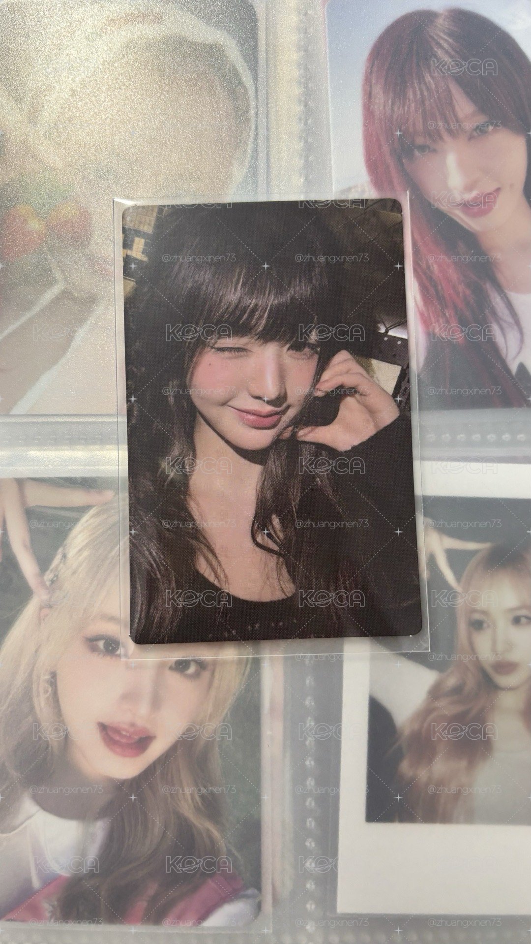 很美的Tommy代言卡