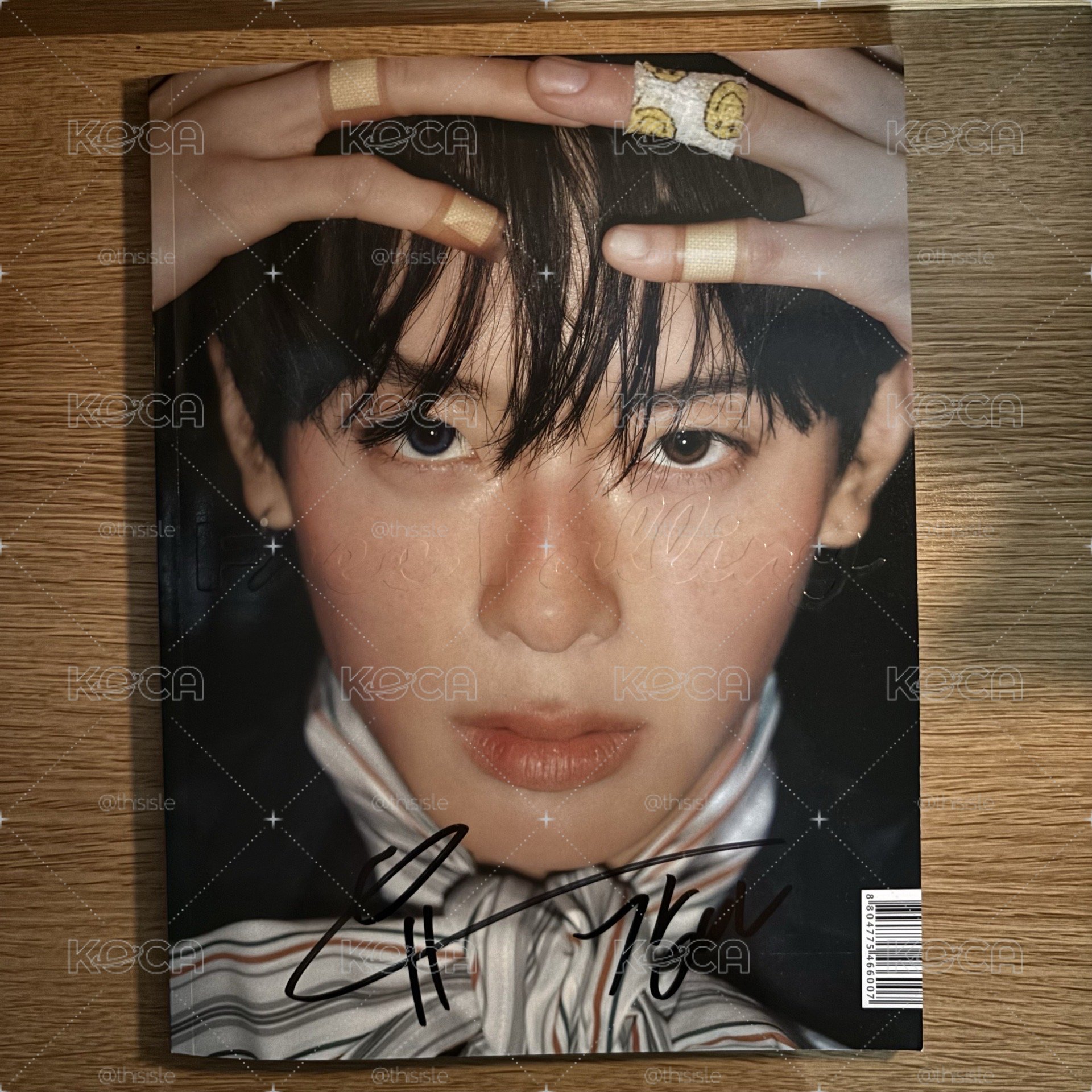 柳岡旻 KANGMIN 1st SINGLE : Free Falling (Photobook Ver.) 親簽專輯