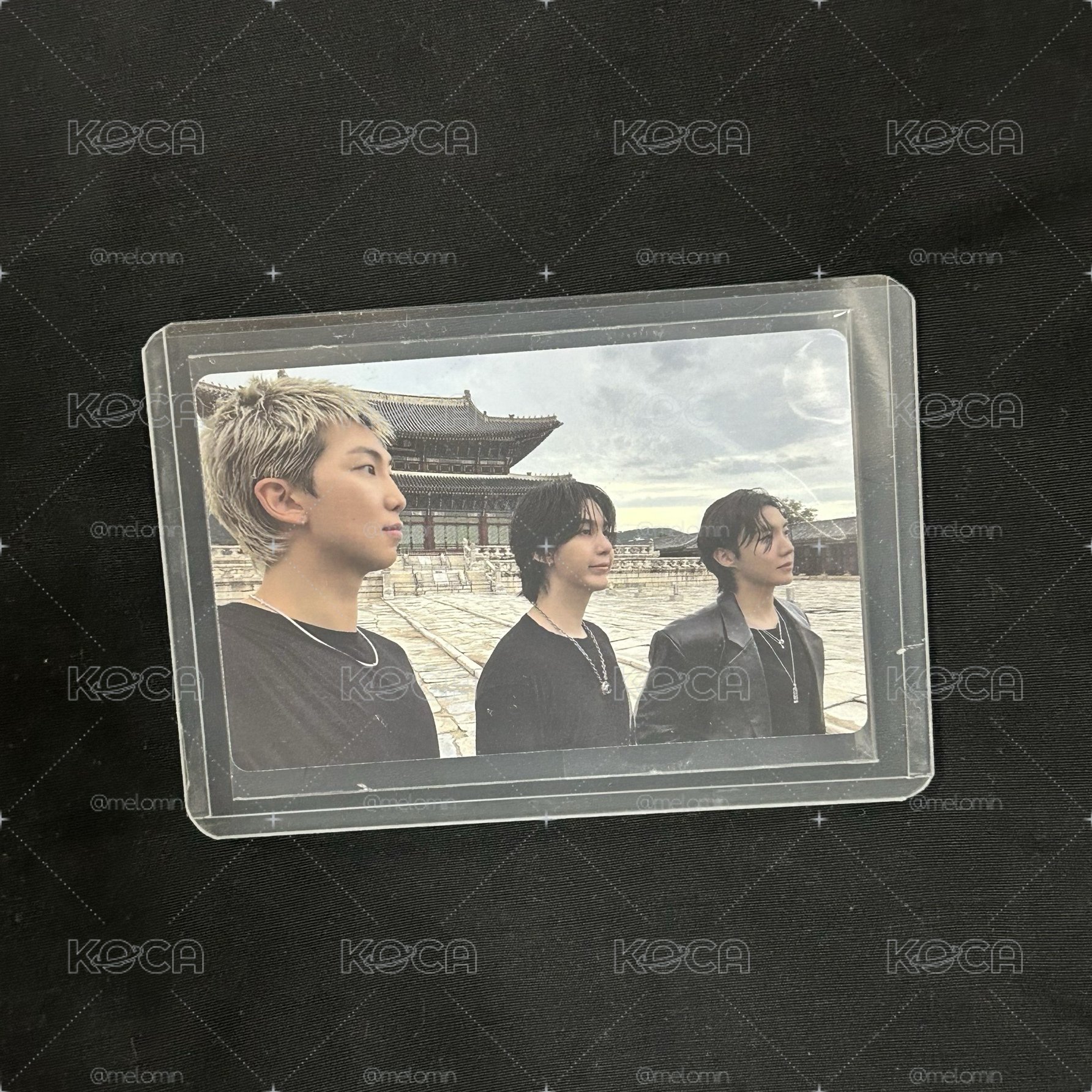 BTS 阿里郎特典卡 rap line