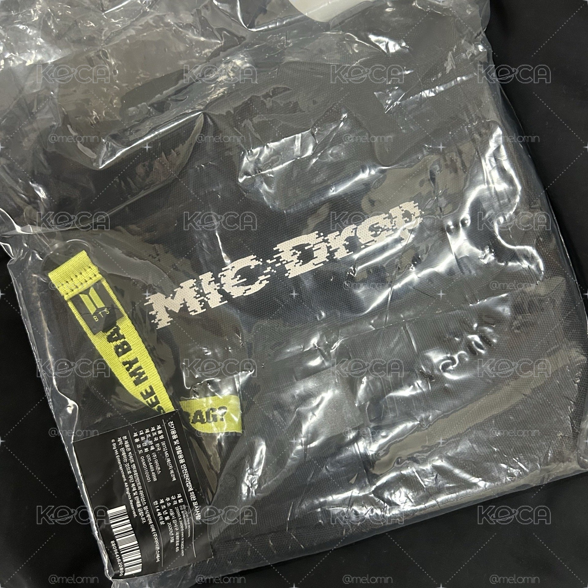 BTS Mic drop郵差包