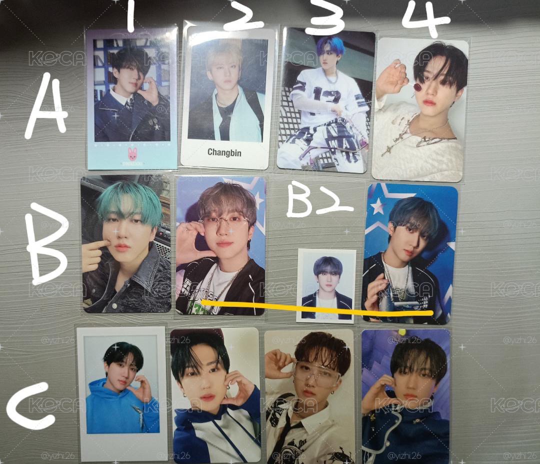 Stray kids 專輯 特典 滿額 年曆 周邊卡