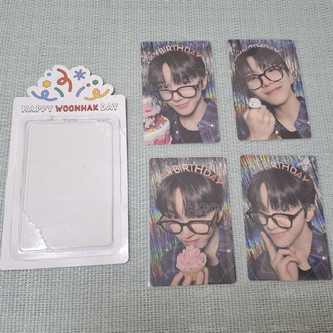 BOYNEXTDOOR WOONHAK 雲鶴 2024生日周邊