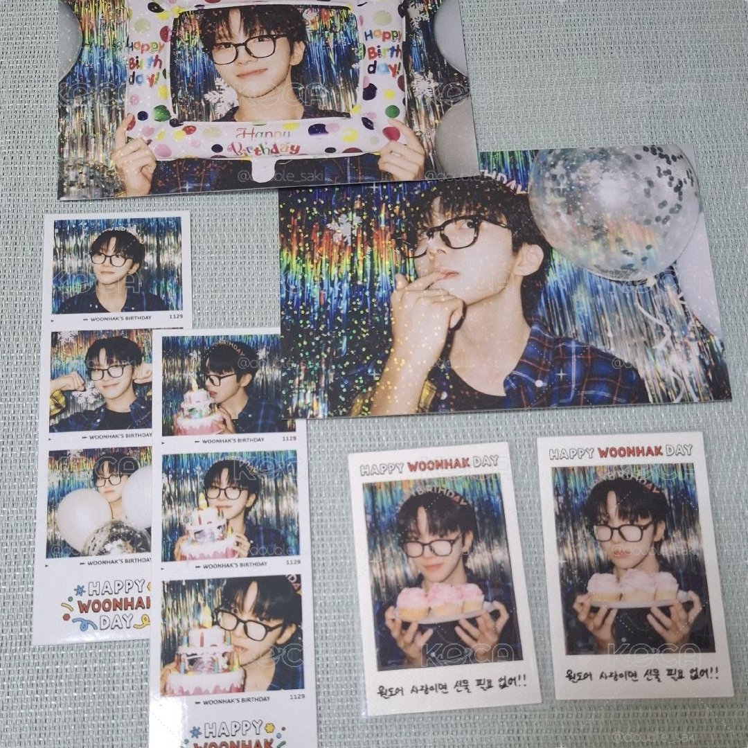 BOYNEXTDOOR WOONHAK 雲鶴 2024生日周邊