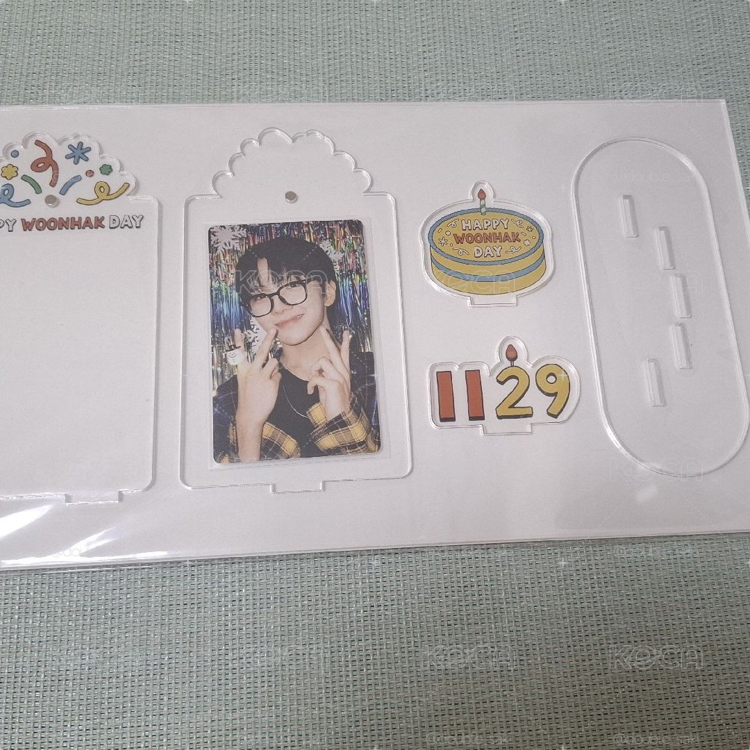 BOYNEXTDOOR WOONHAK 雲鶴 2024生日周邊