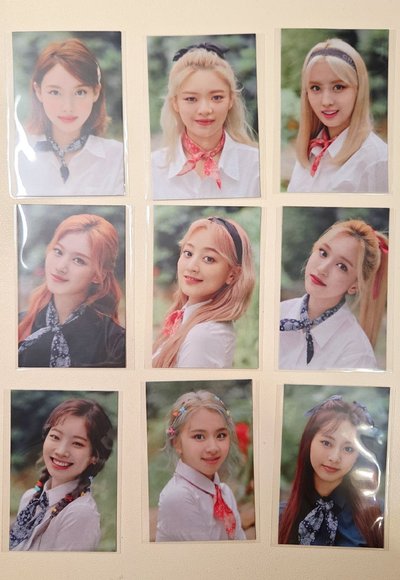 TWICE 5週年 手燈環小卡全套🍭