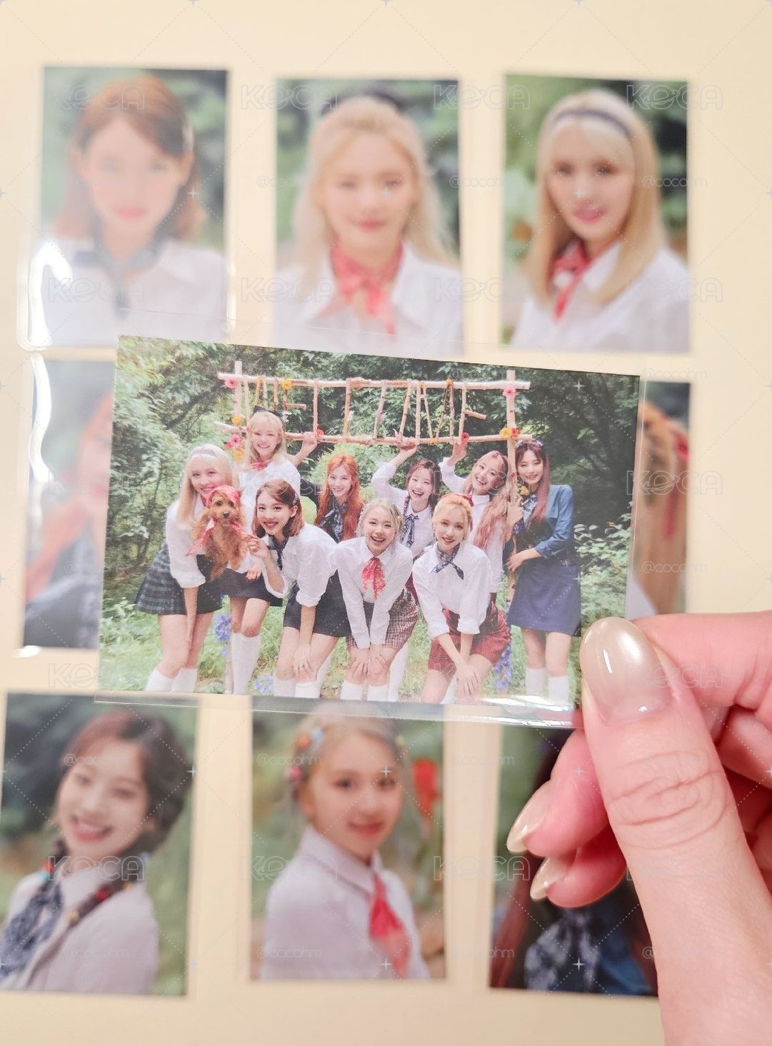 TWICE 5週年 手燈環小卡全套🍭