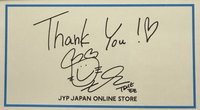 JYP JAPAN Spend-reward card 感謝卡