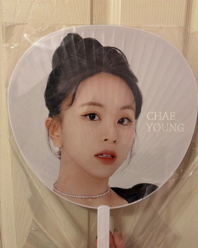 彩瑛 四巡扇子
