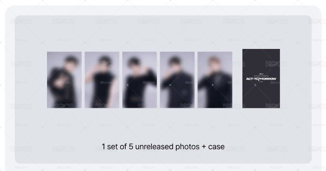 TXT｜ACT: TOMORROW in SEOUL 小卡