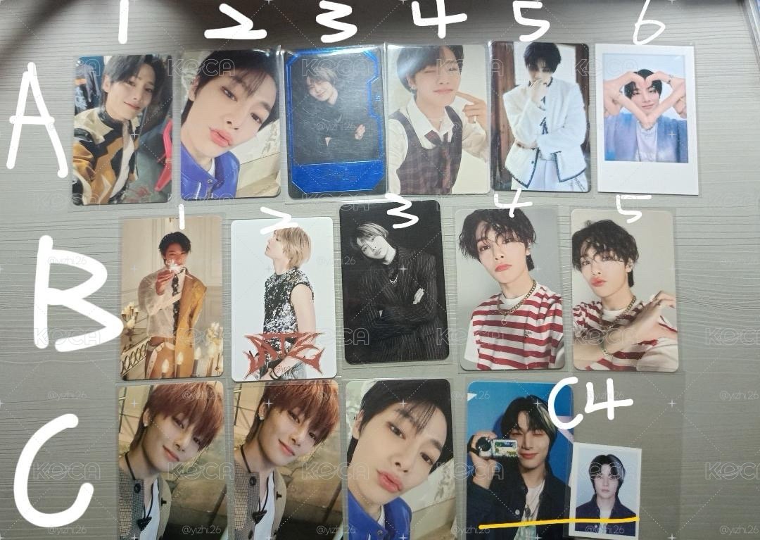 Stray kids 專輯 特典 滿額 年曆 周邊卡