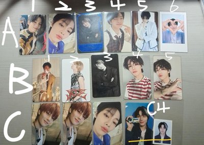 Stray kids 專輯 特典 滿額 年曆 周邊卡