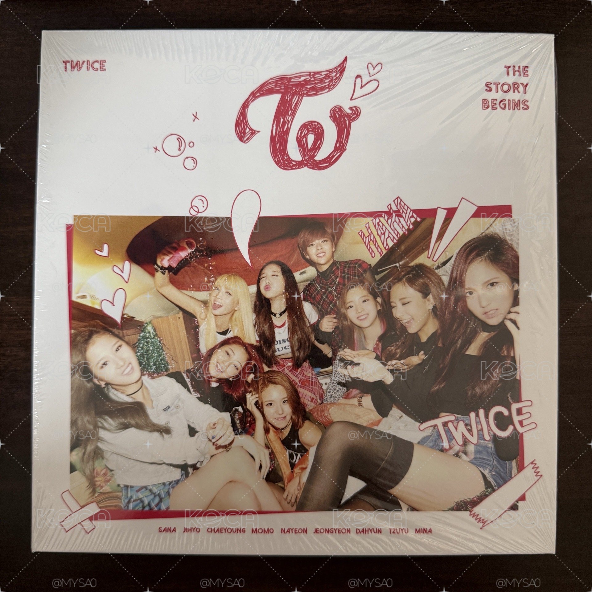 TWICE 出道專 全新未拆