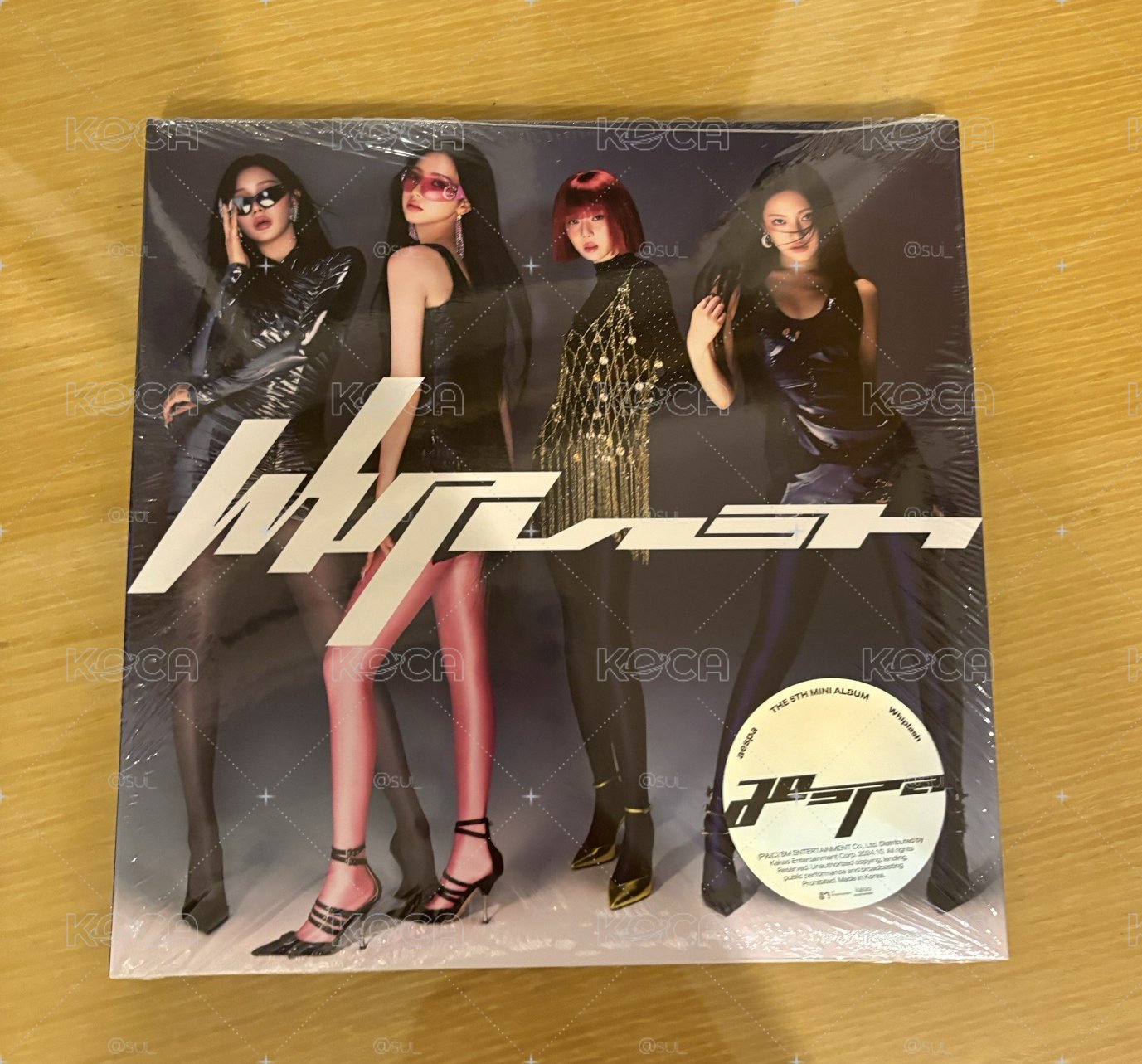 全新未拆Whiplash SPEED Ver. 團體封面