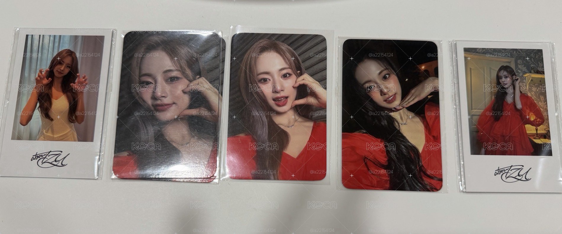 TWICE子瑜特典卡