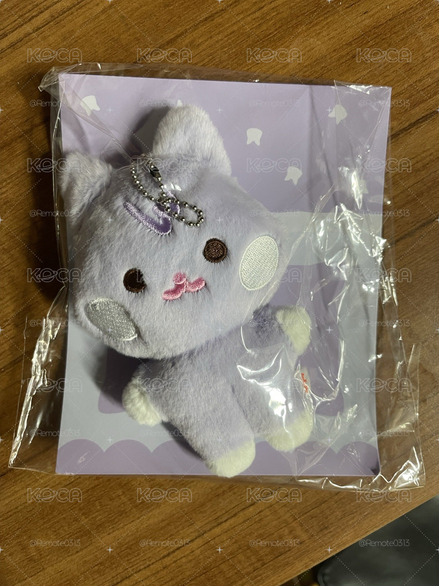 ANITEEZ IN TREASURE 吊娃 FLAT FUR PLUSH