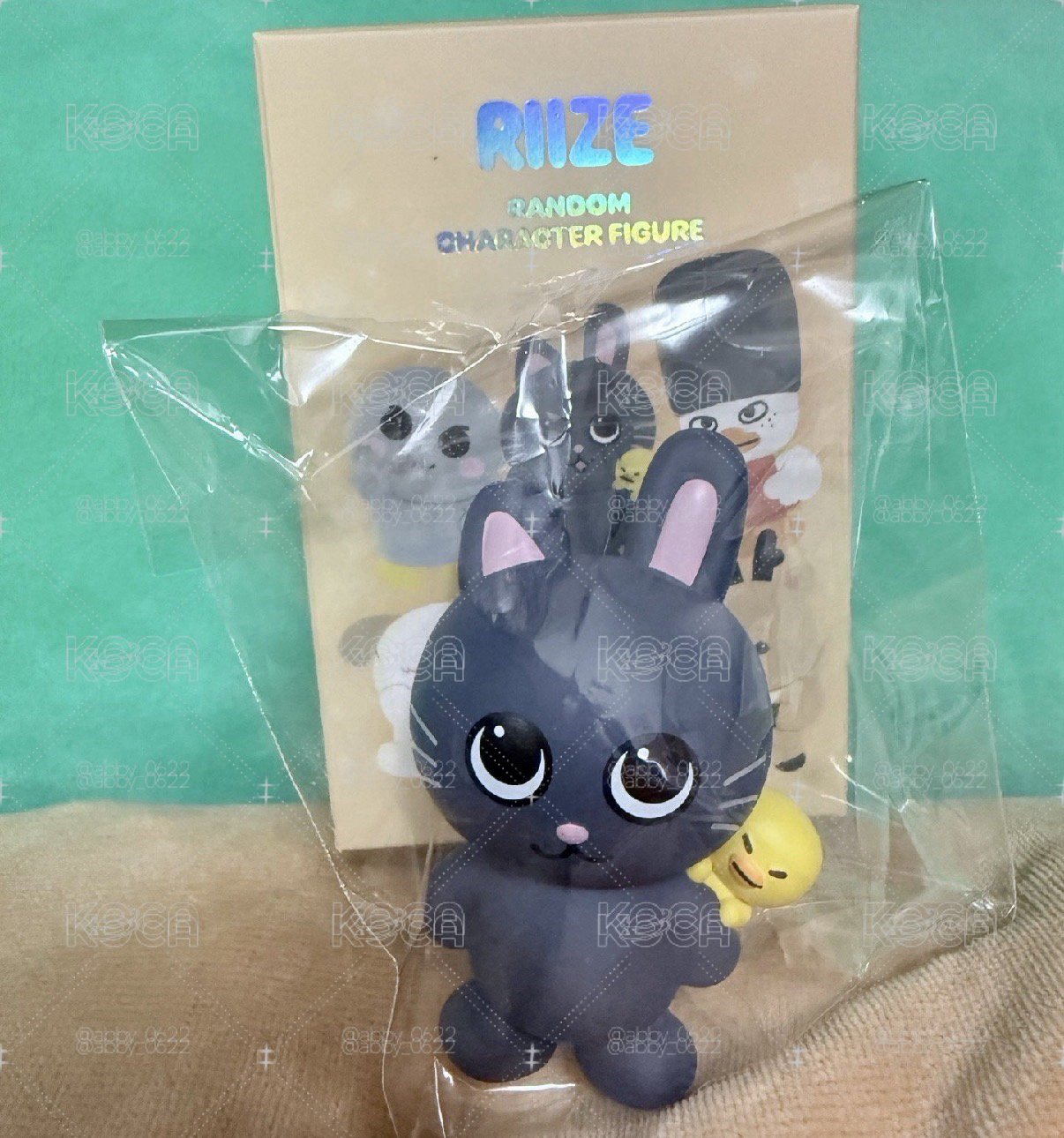 RIIZE figure 公仔-兔喵鴨