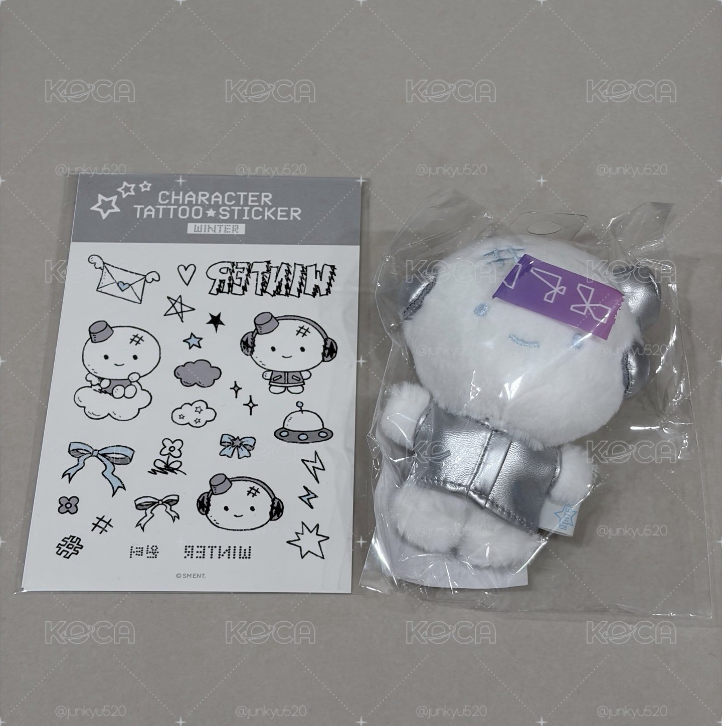三巡 WINTER 冬 手燈娃+紋身貼紙(無小卡)