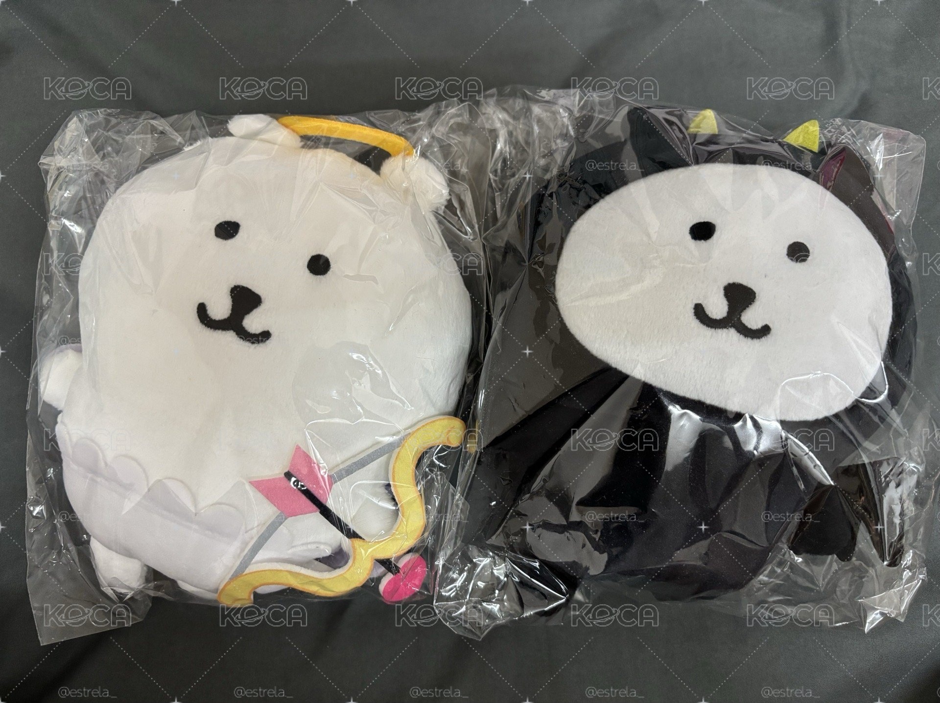 【現貨】自嘲熊景品 天使惡魔一套