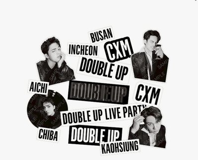 CXM Double Up高雄城市票卡+高雄粽卡+貼紙