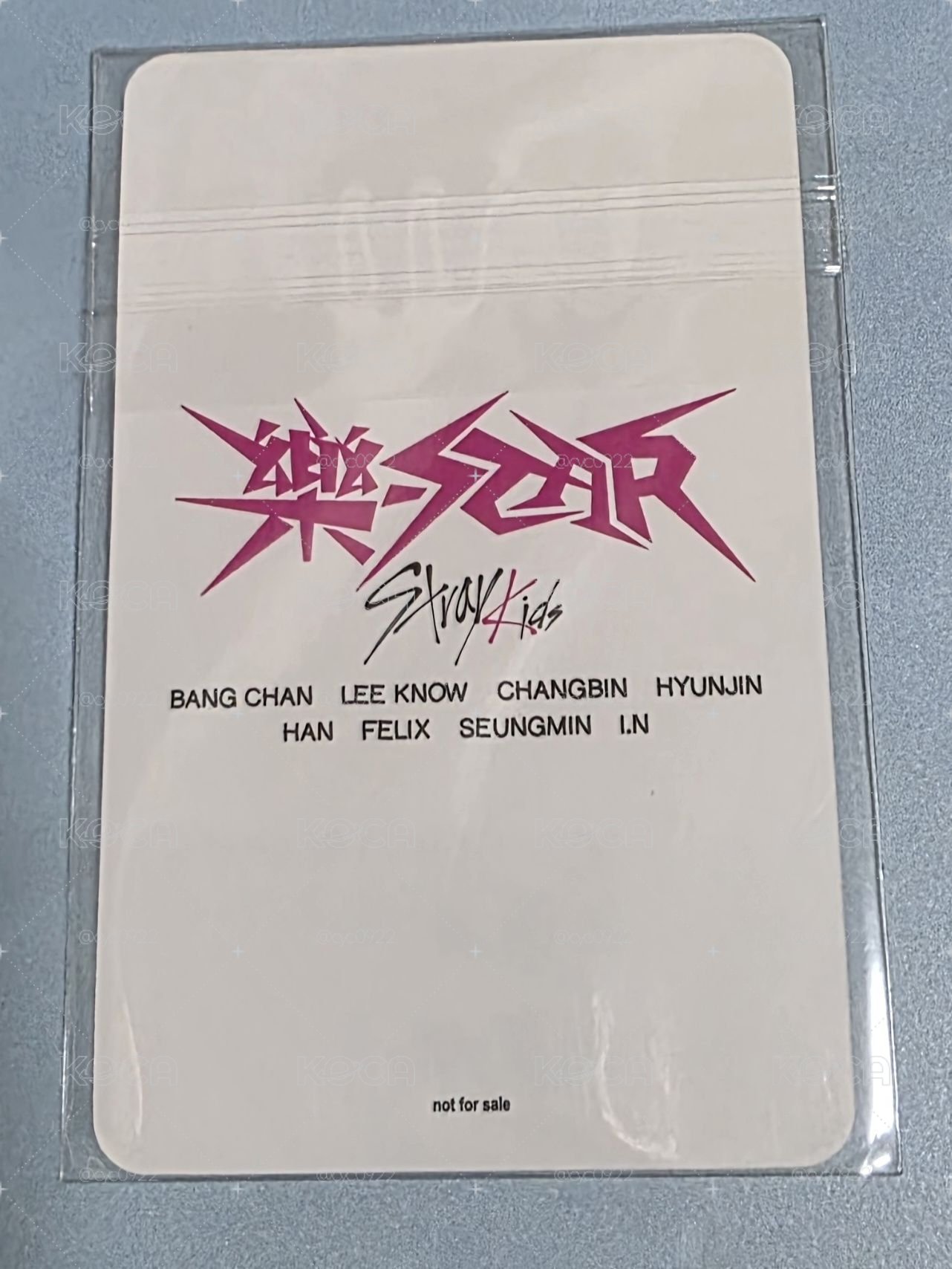 樂STAR 特典 梁精寅 I.N