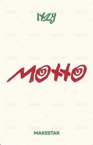 Motto ms 2.0 線下/特別活動 簽售卡 蛋糕 背面