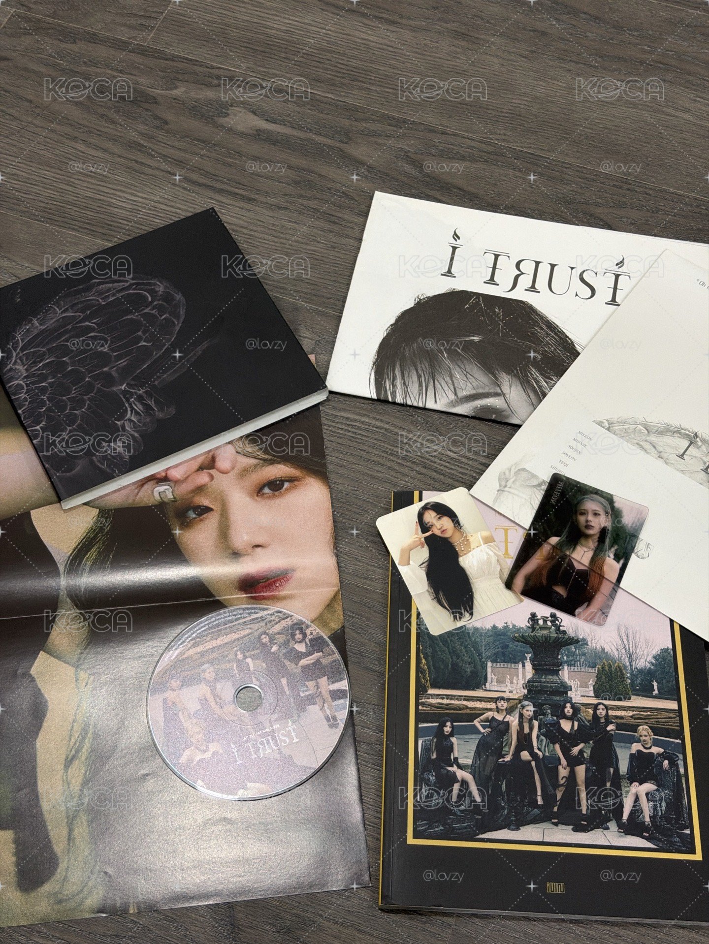 I trust 黑版專輯含小卡