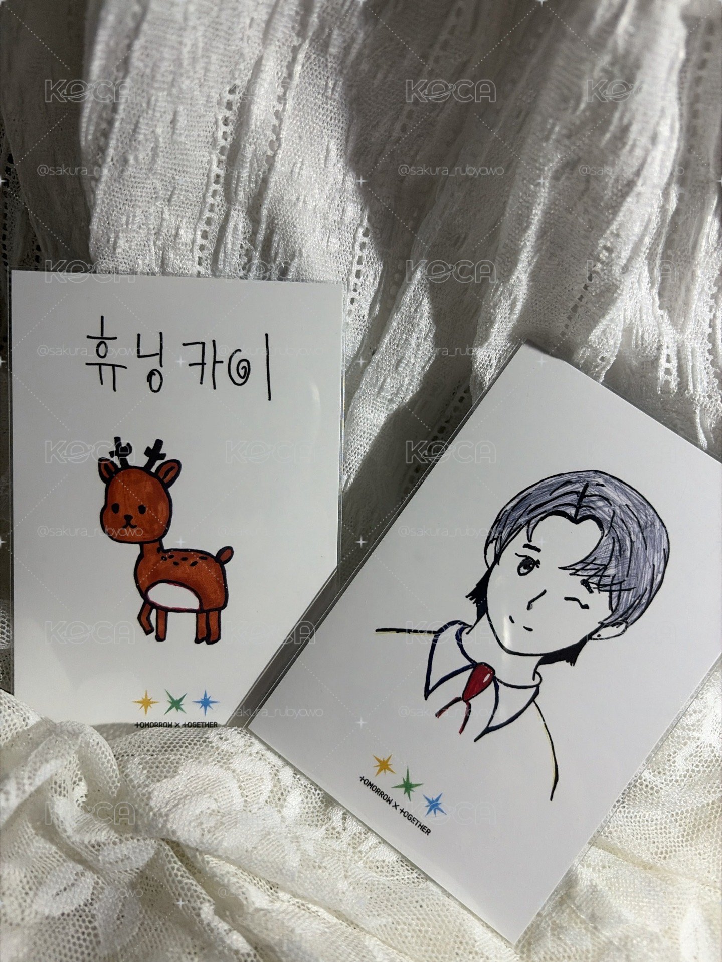 正規一 休寧凱天使惡魔打歌卡 套出
