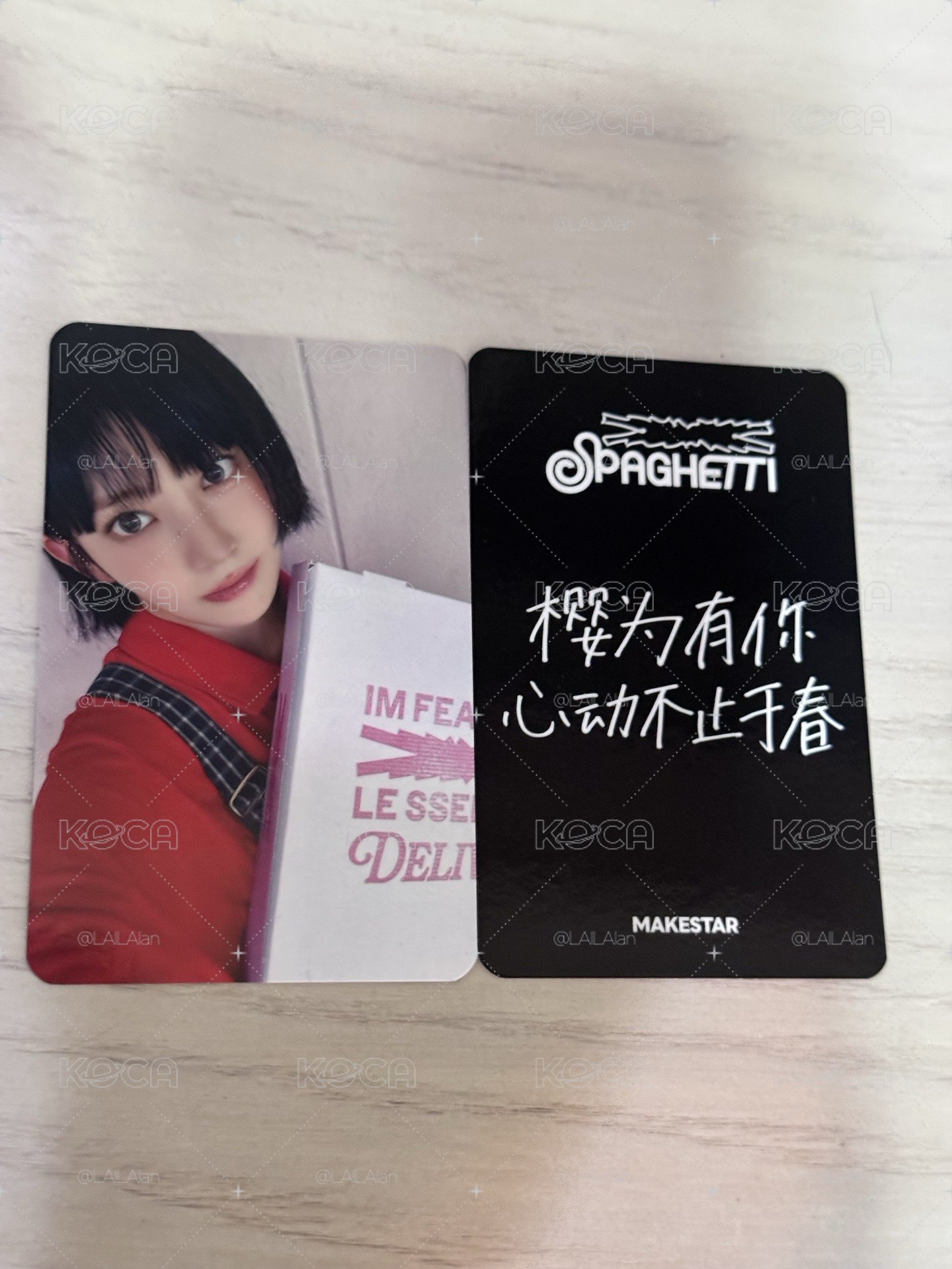MS指定 中文卡背！
